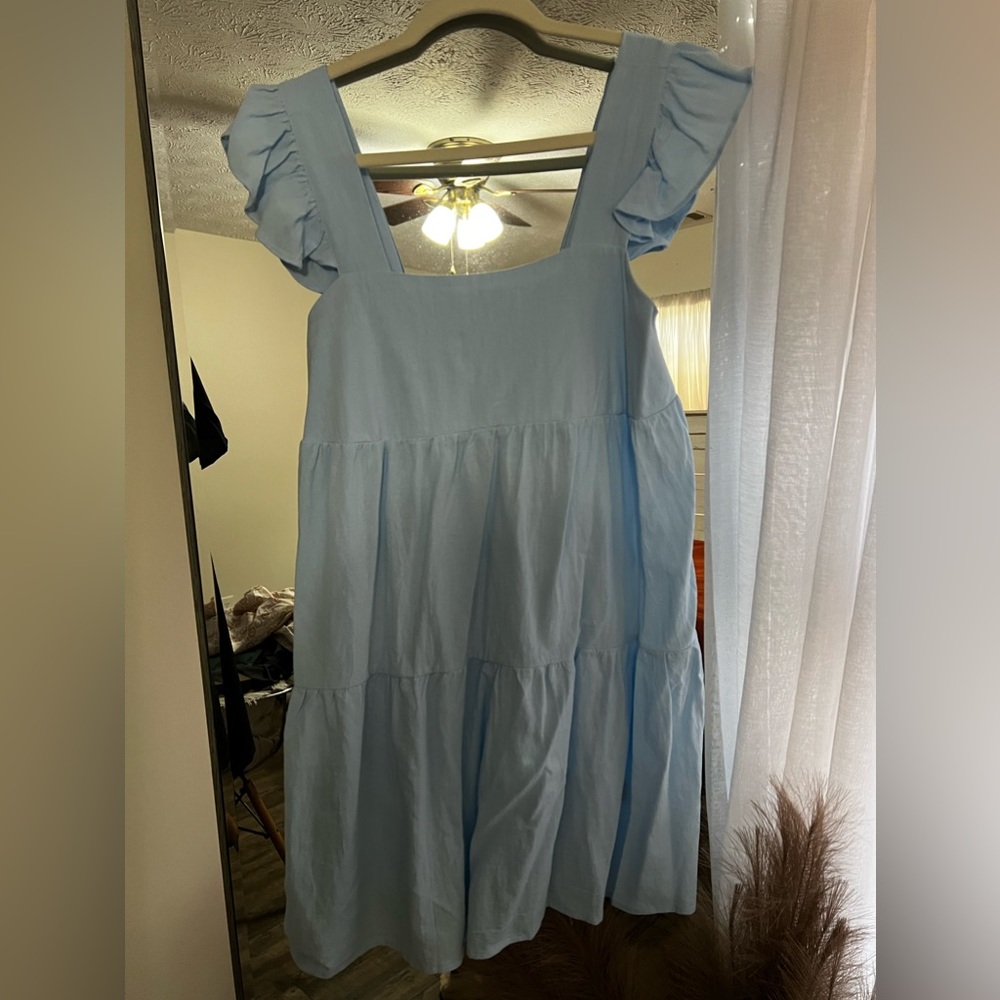 Blue dress. Size M.